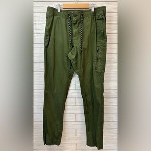 Hurley Dark Green Casual Pants - M